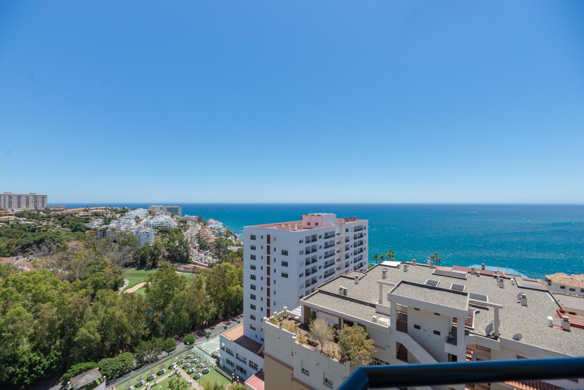 Apartament Luxury 4Bdr Penthouse With Sea Views Benalmádena Zewnętrze zdjęcie